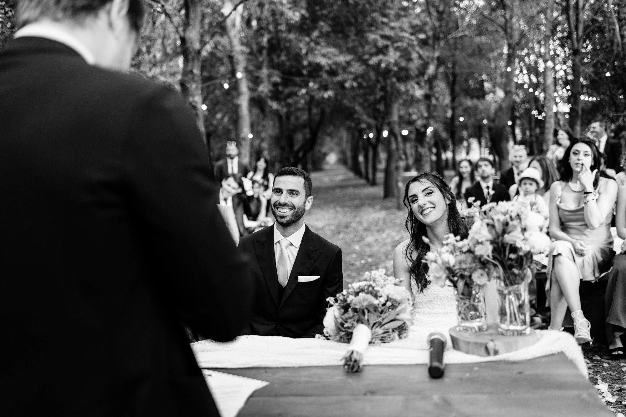 rito civile nel bosco