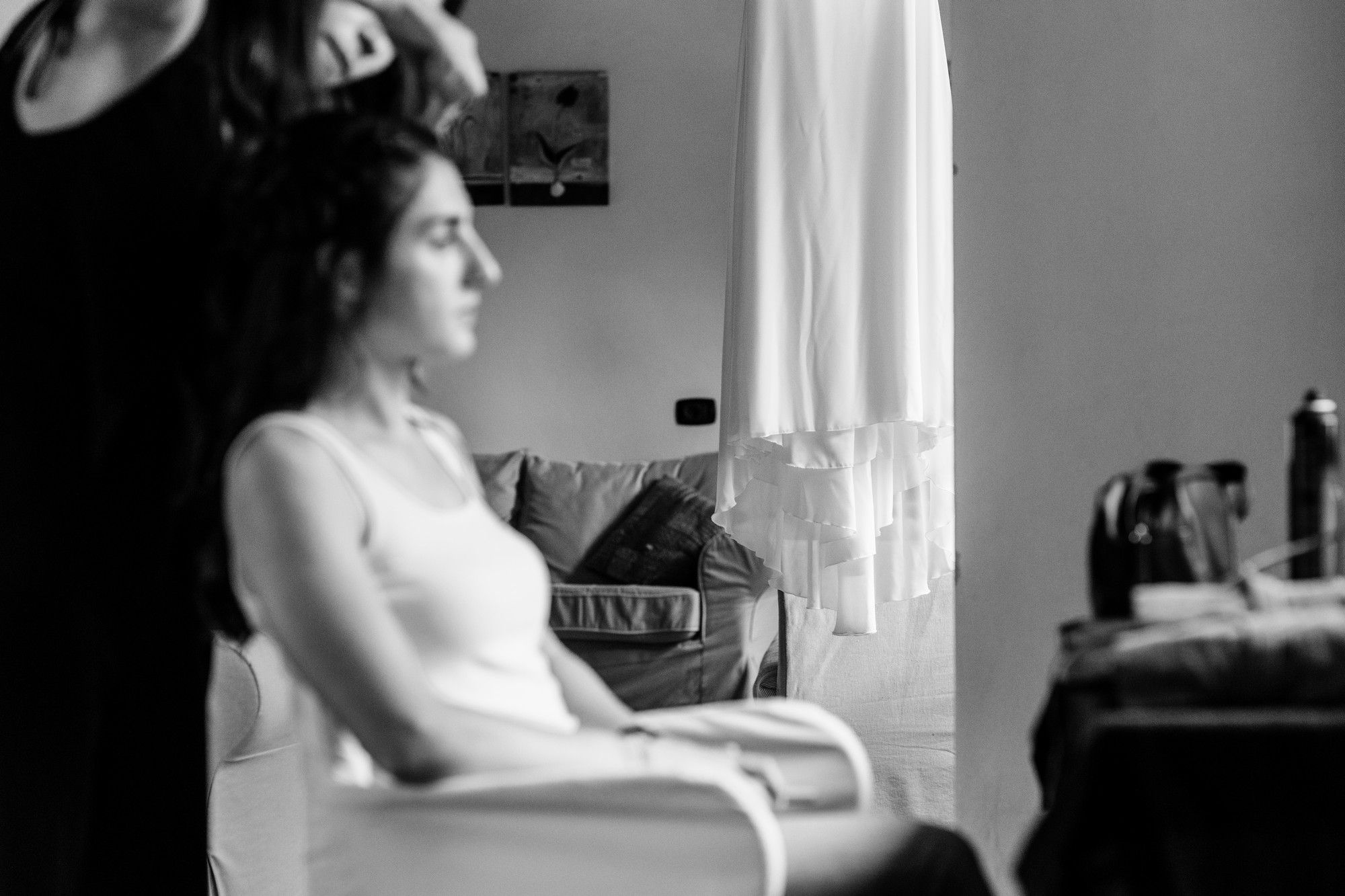 la sposa al trucco e parrucco