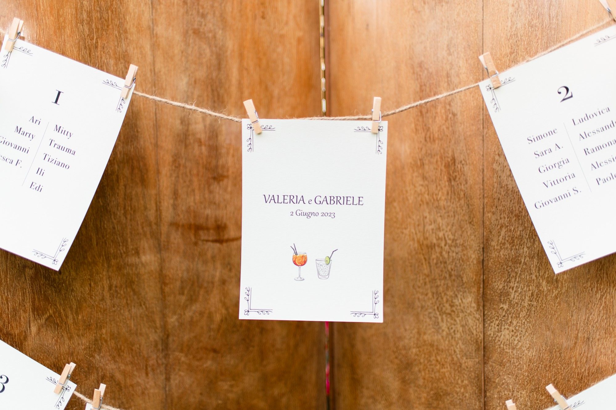 tableau de mariage