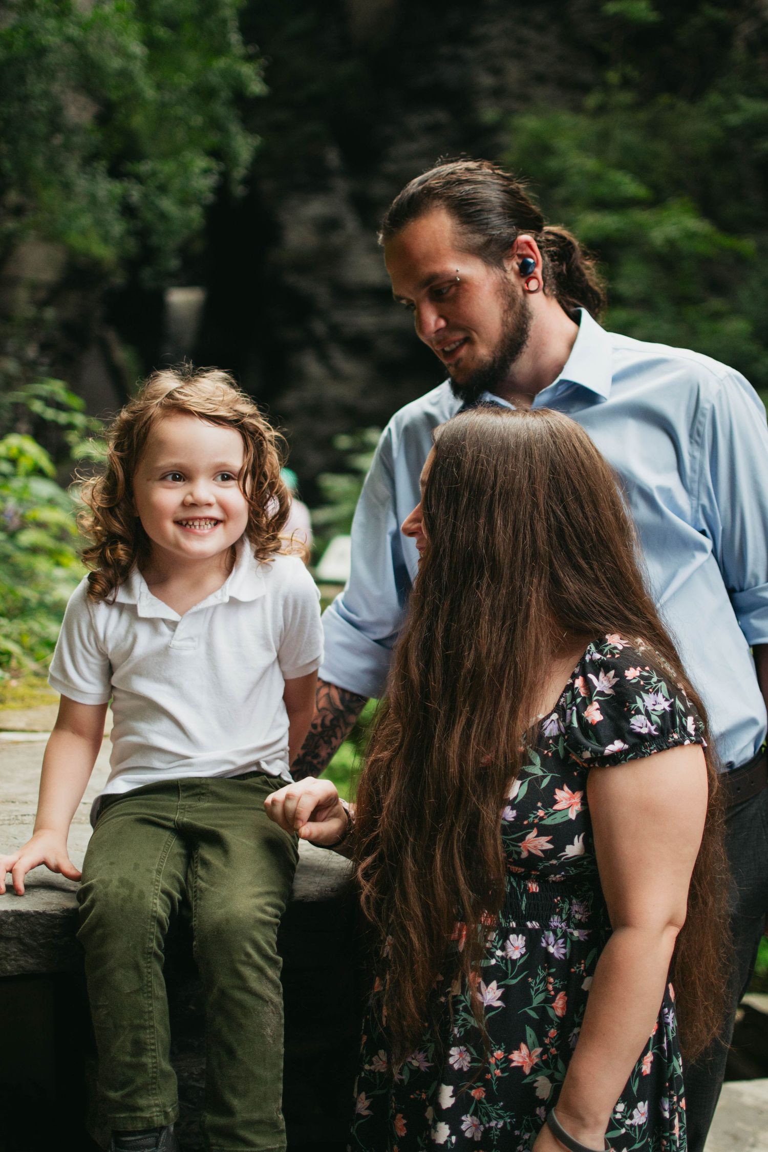 Summer Family Photo Session At Watkins Glen State Park