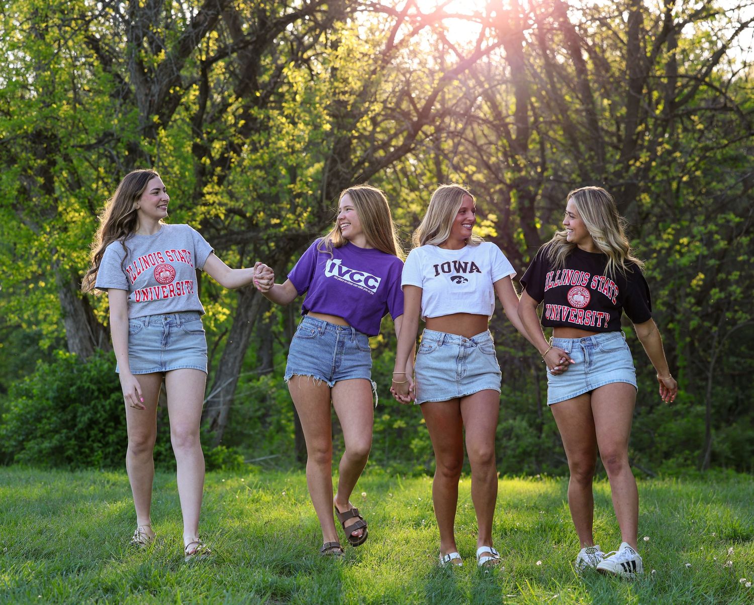 Sadie, Julia, Morgan & Marly - senior session
