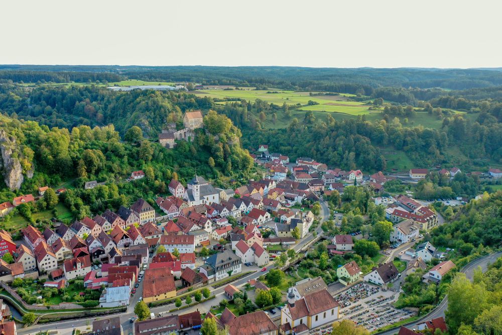 Luftaufnahme Forchheim Drohne Pottenstein