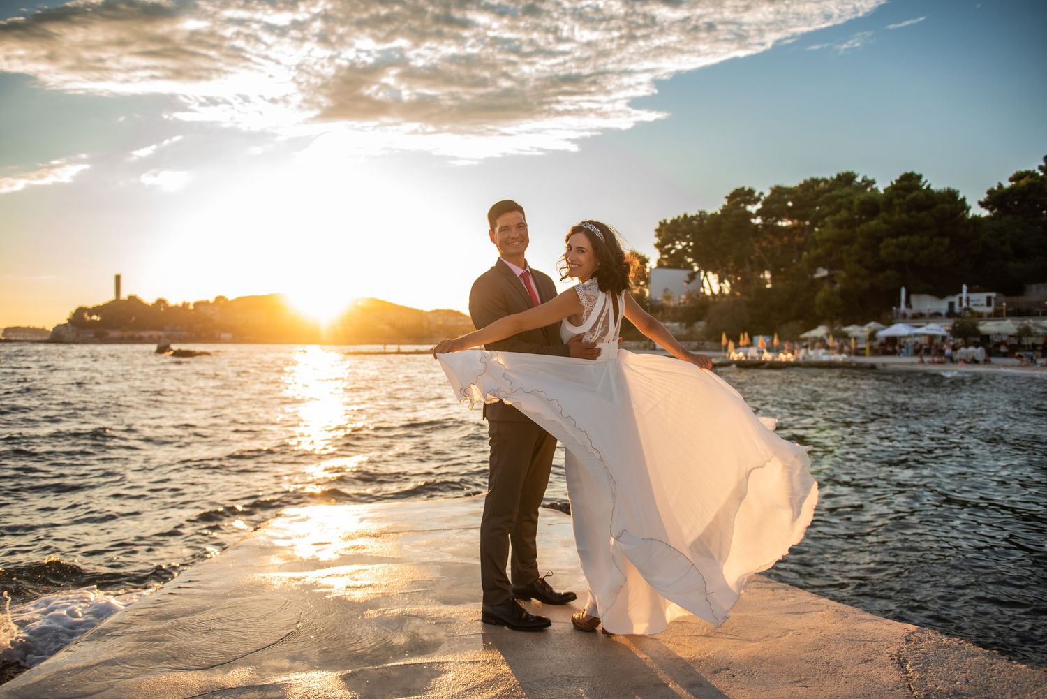 Wedding photo session in Split, Croatia