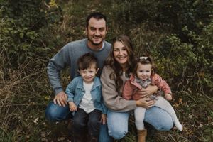 Family session at Massassauga Point, Prince Edward County, Ontario