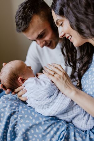 In-home newborn session, Bedford Nova Scotia, Charlotte Buckle Photography