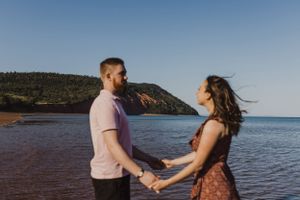 Anniversary session at Blomidon Provincial Park, Canning, Nova Scotia