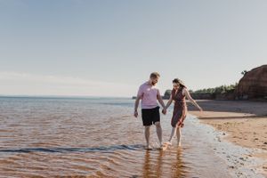Anniversary session at Blomidon Provincial Park, Canning, Nova Scotia