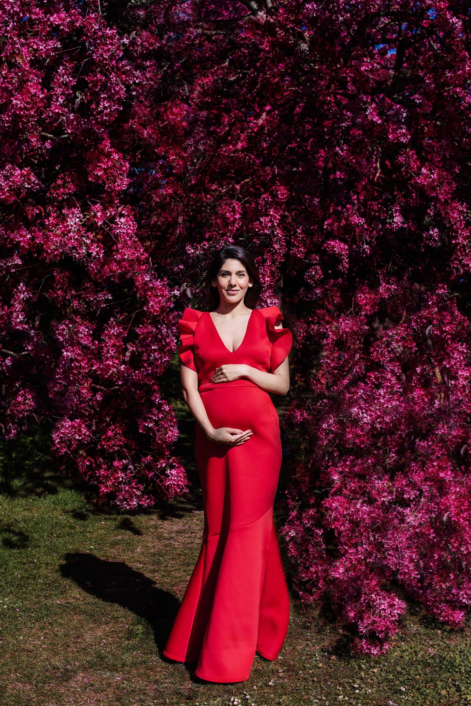Pregnancy Photography London, editorial styled pregnancy session.