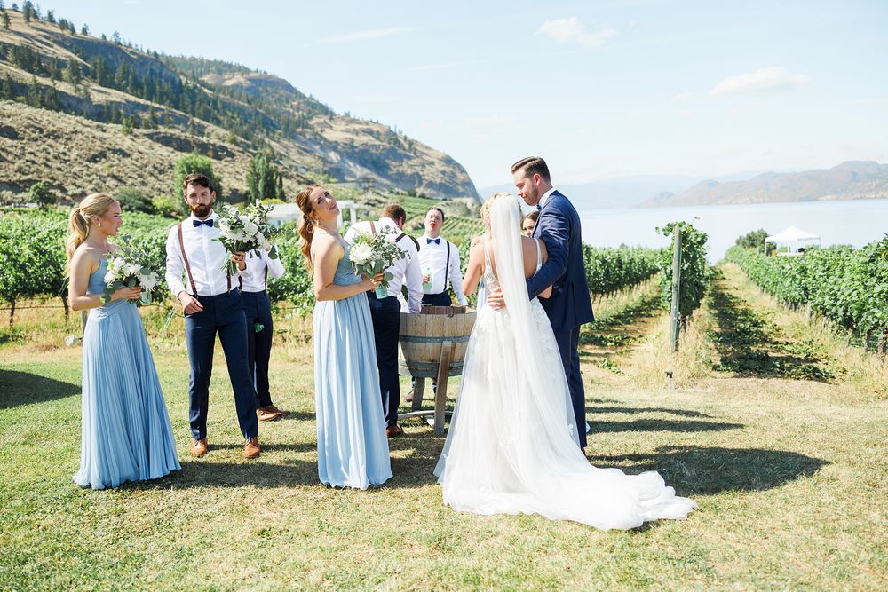 Summerland and Penticton wedding photographer.  Soft and airy wedding photography.  Vineyard weddings.