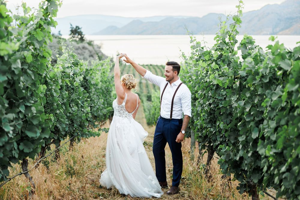 Summerland and Penticton wedding photographer.  Soft and airy wedding photography.  Vineyard weddings.