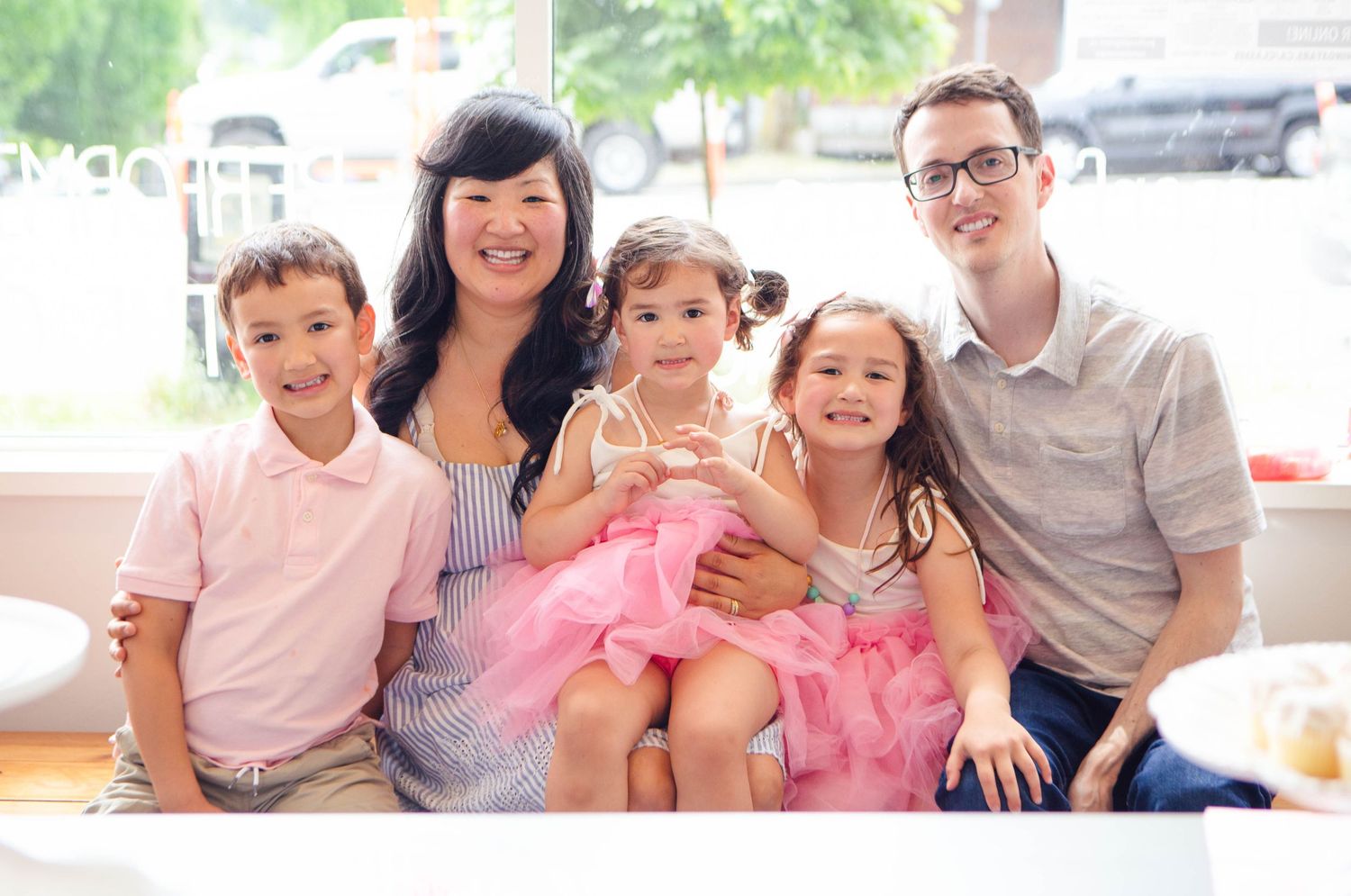 Surrey BC Vancouver Event Photographer mom and daughter birthday party Location Performing Star Family Photo