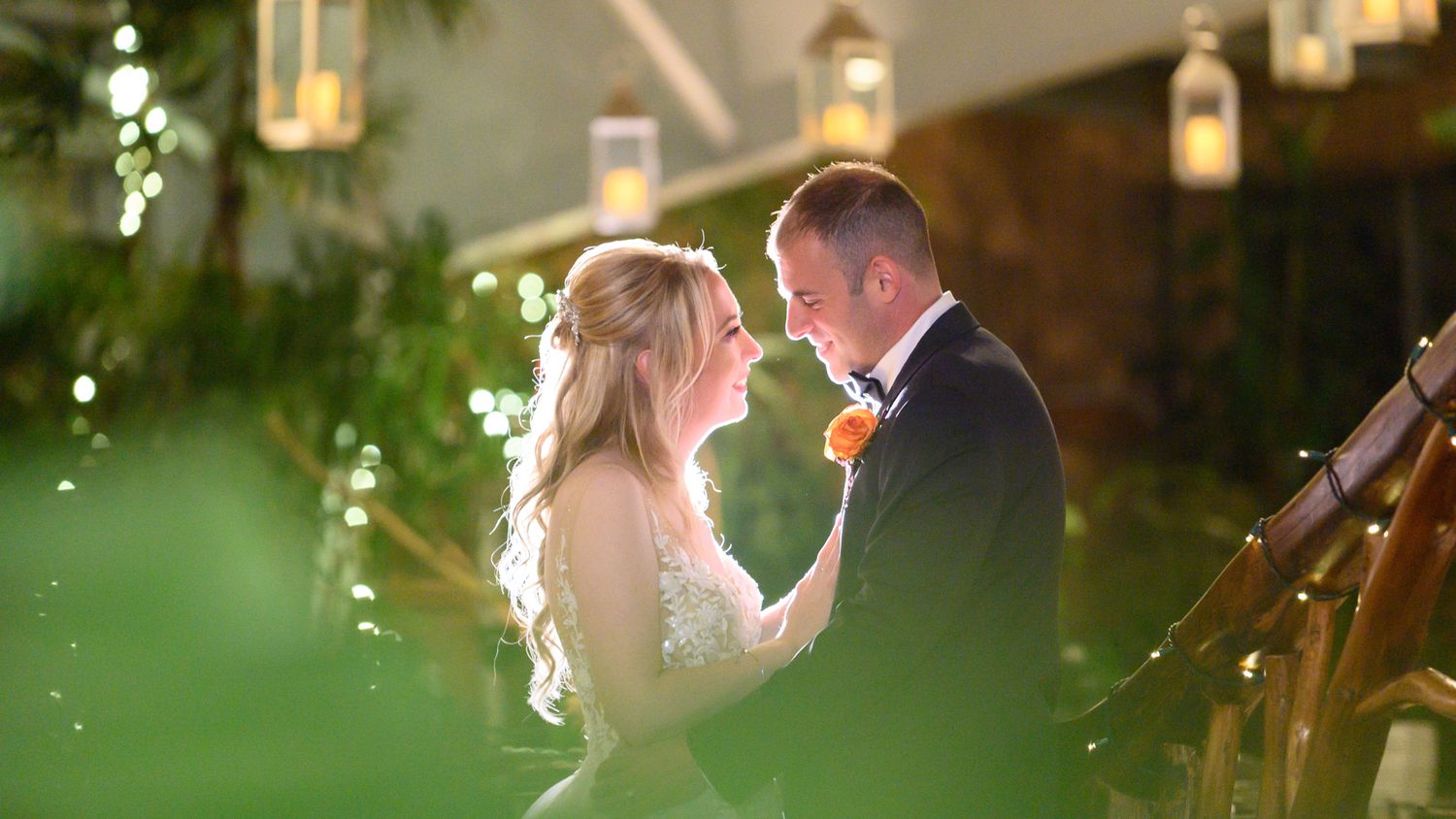 Couple sharing a private moment during their indoor session.