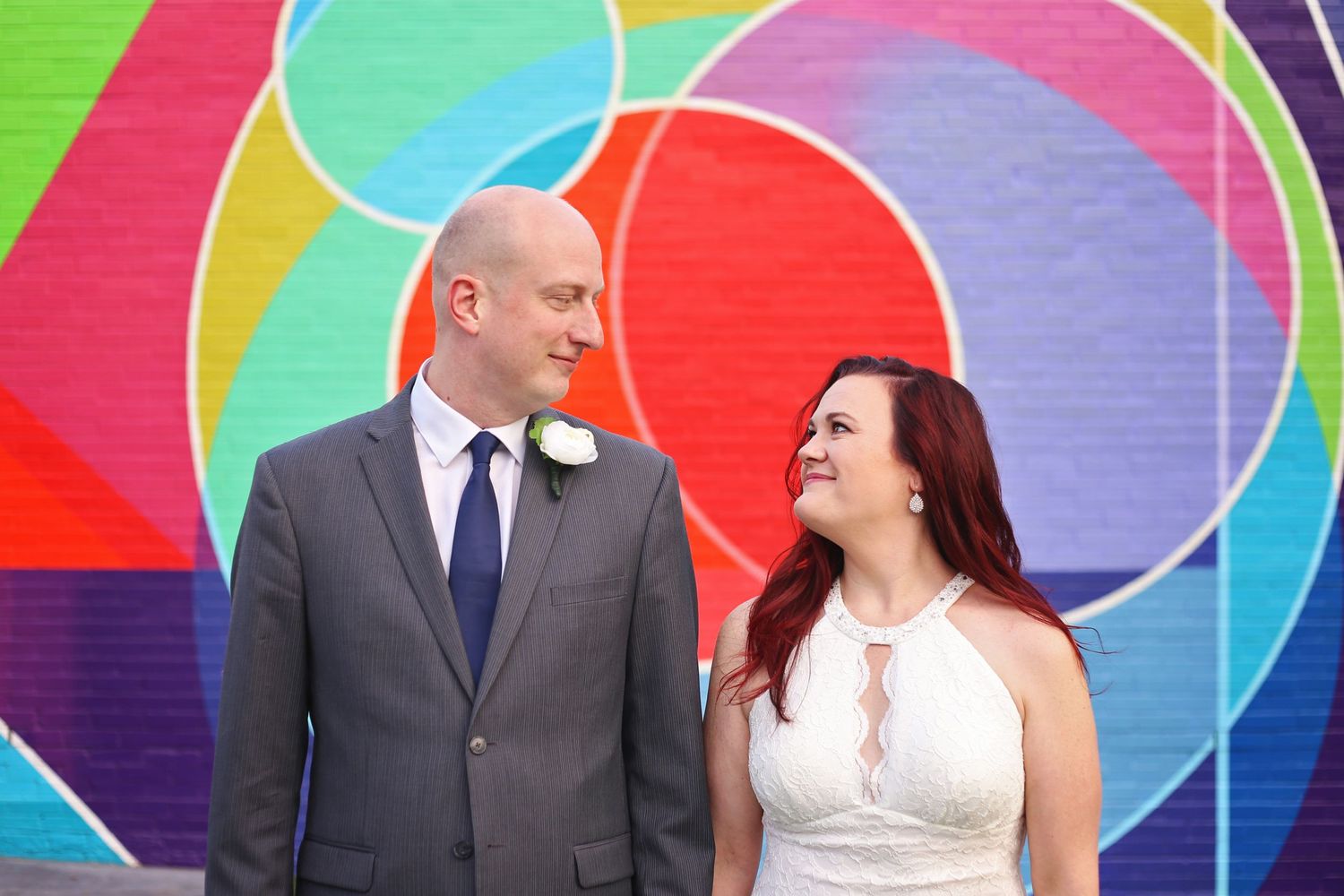 Downtown engagement session