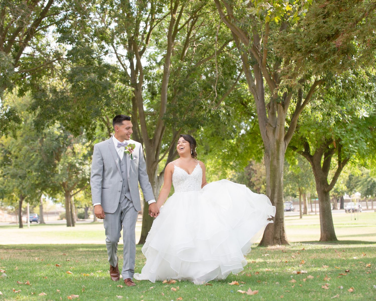 Portrait of Bride and Groom, Elk Grove CA