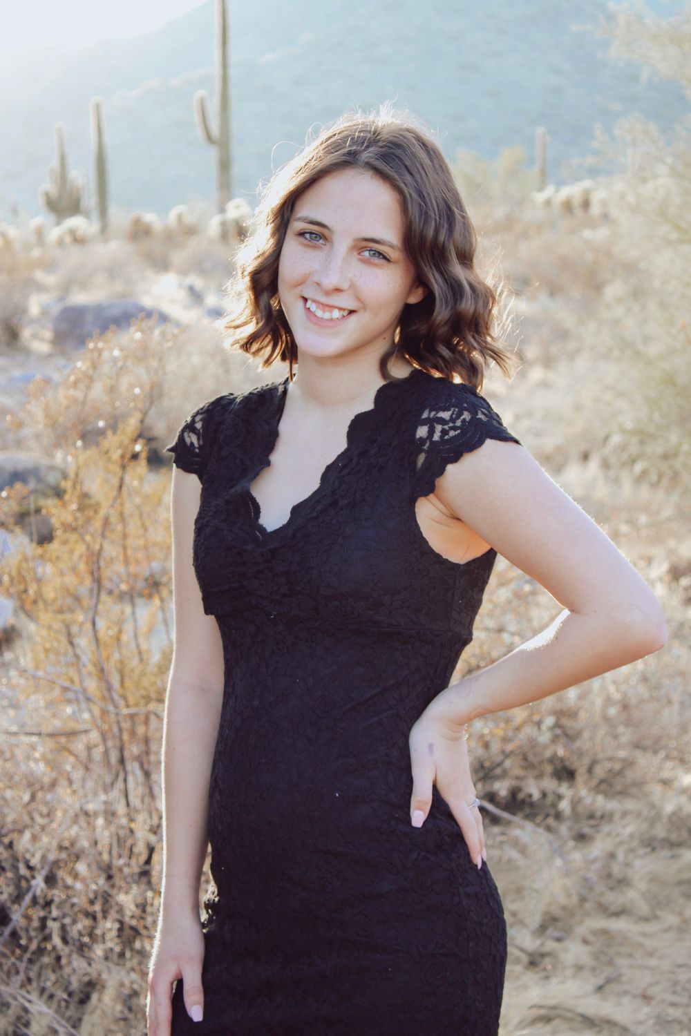Little black dress.Senior photos in Knoxville. Outdoor senior photo session. Light and airy senior photos. Senior pics.