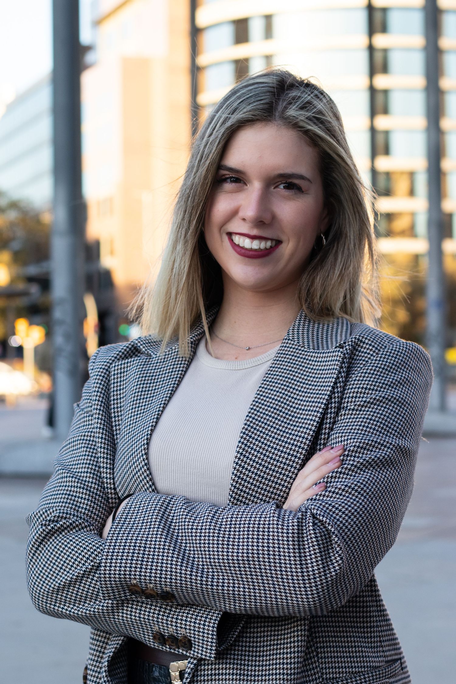 retrato de mujer para perfil de Linkedin