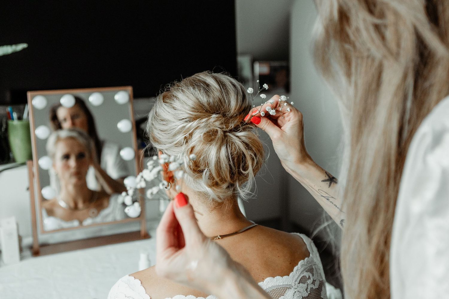 trouwkapsel-bruidskapsel-voorbereiding- trouw make up