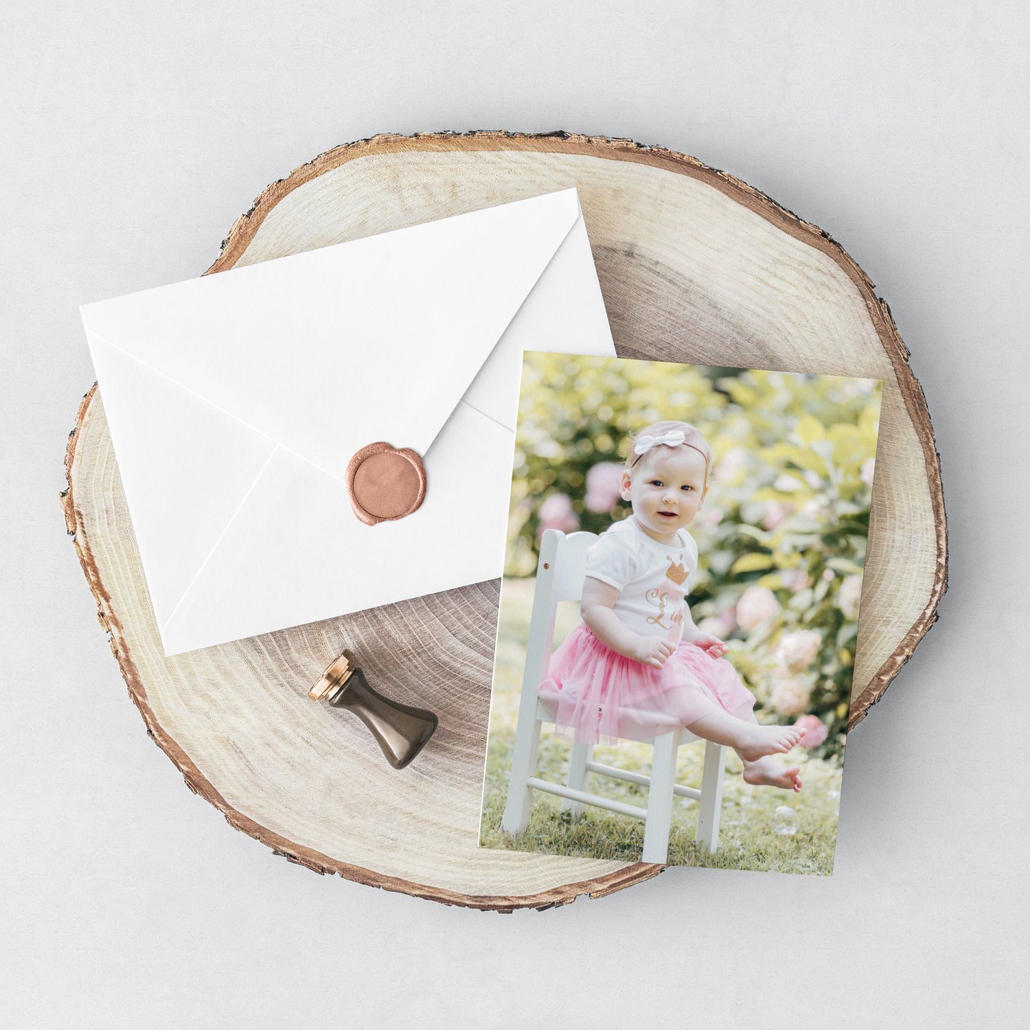 Fine art invitations first year