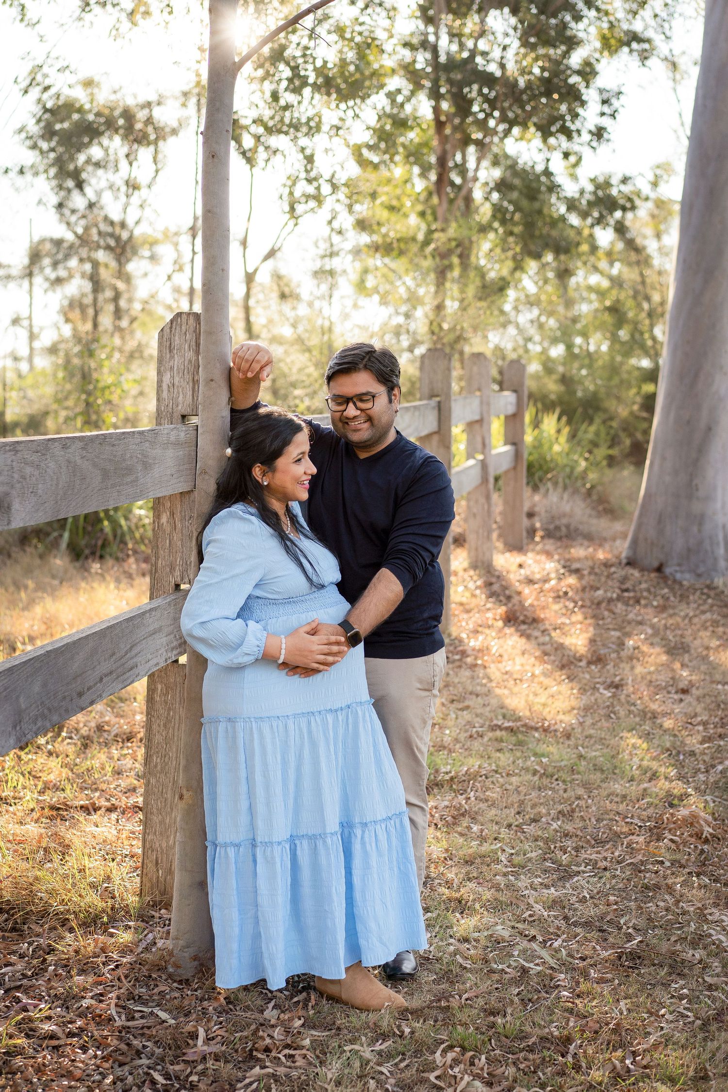 Maternity photoshoot in parramatta park sydney