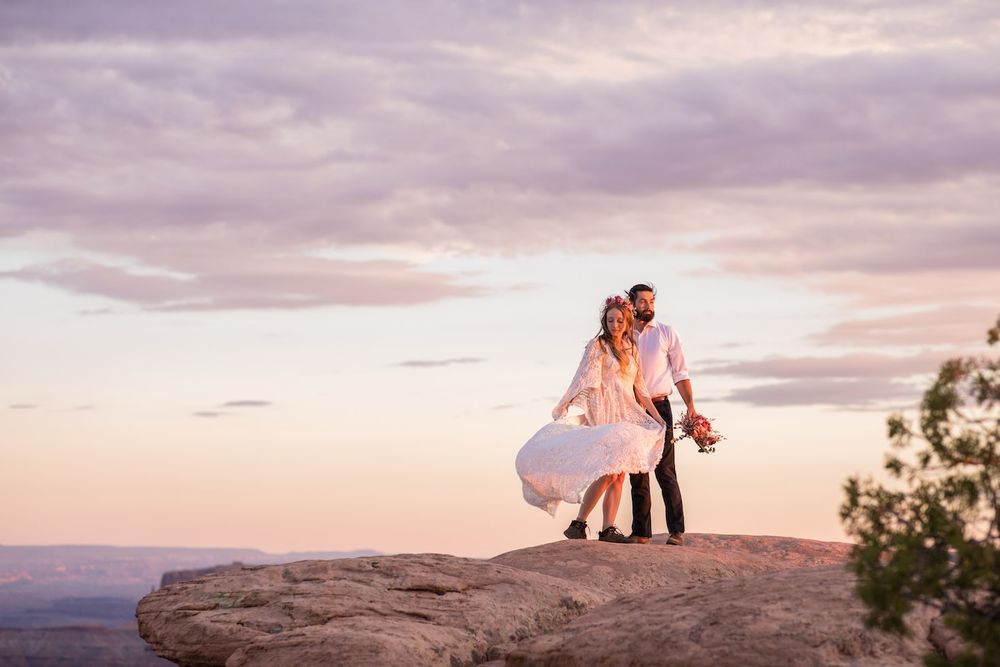 desert elopement in utah