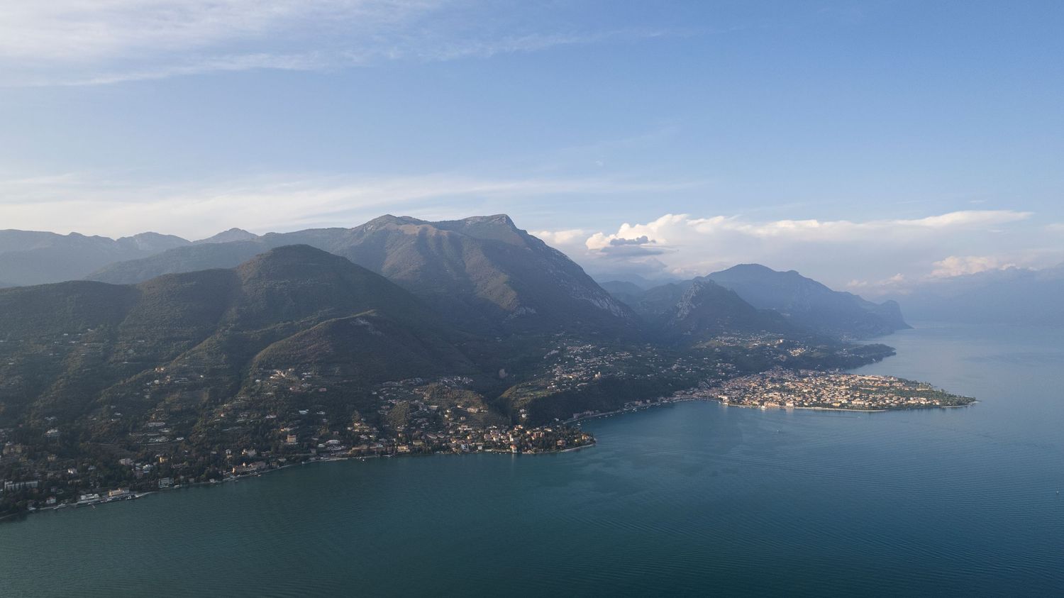Video of drone footage captured in the UK and Europe showcasing mountains, lakes, speedboats and amazing wedding venues.