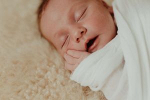 Newborn Photographer, Newcastle Australia: Portrait of a newborn