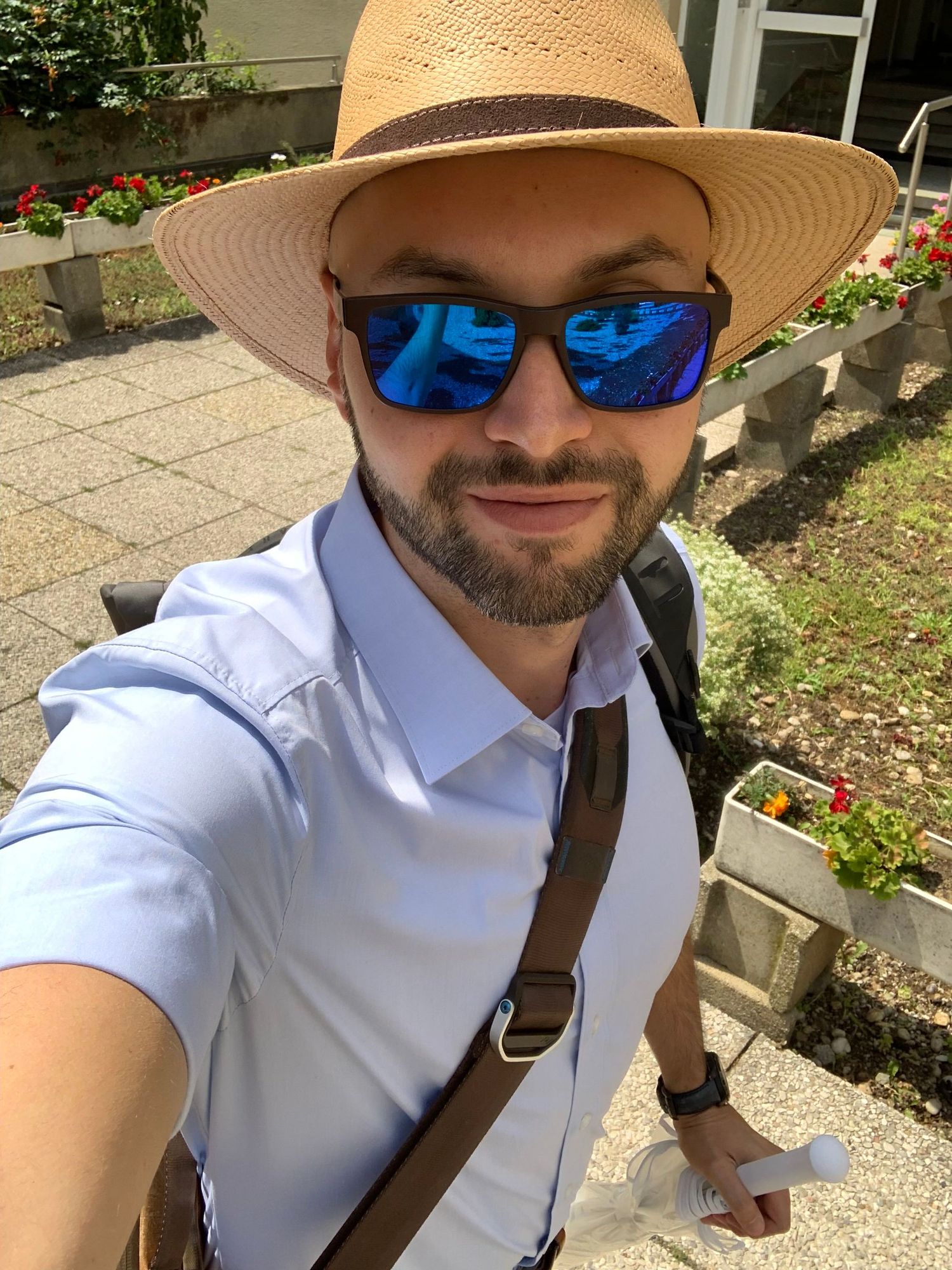 Bild von Ljubo Lukic unterwegs zu einer Hochzeit.