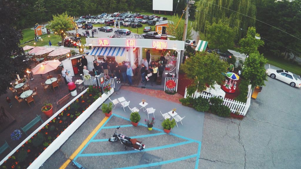 Four Brothers Drive-In unique wedding venue