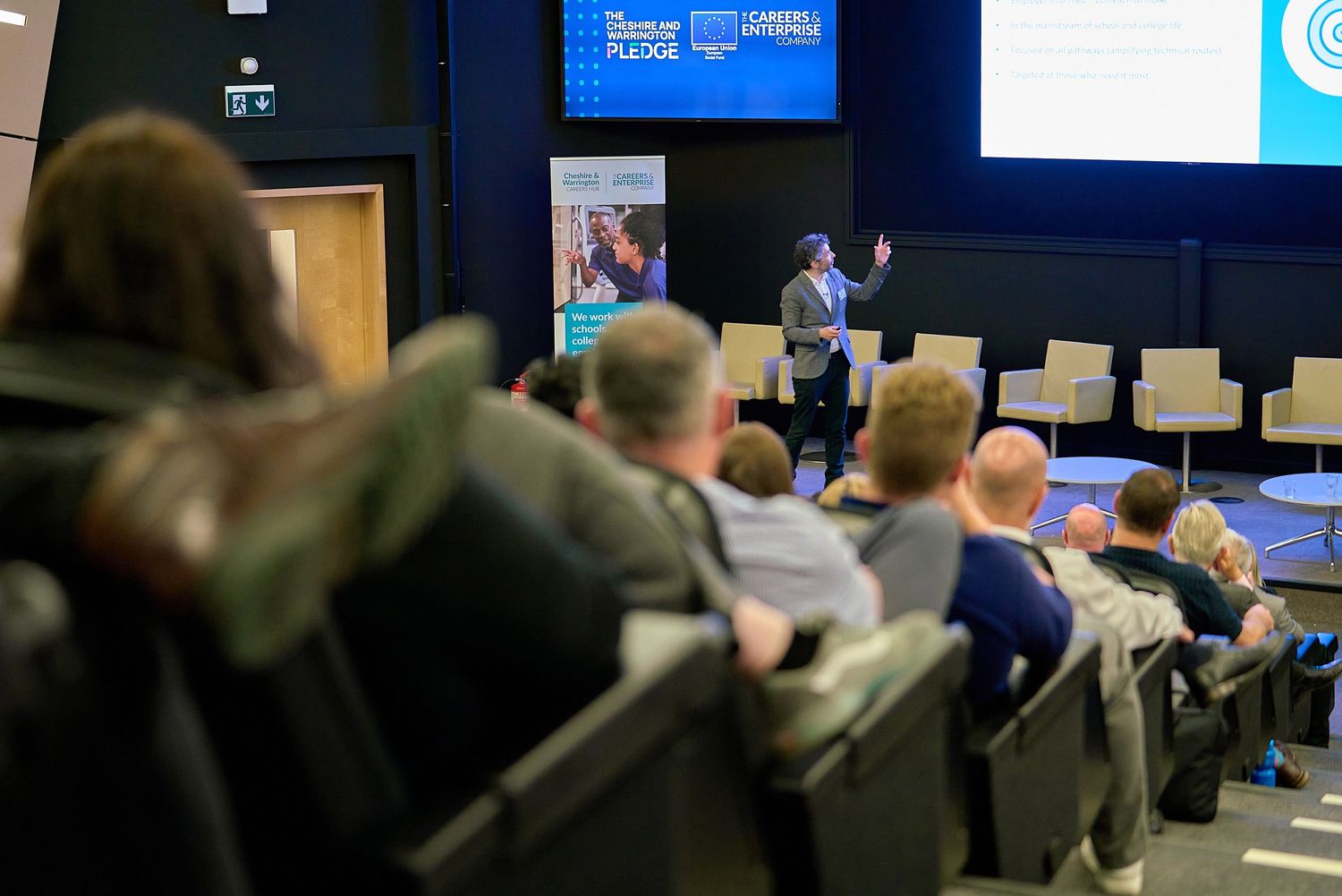 Corporate professional careers hub day Cheshire and warrington Pledge | Reportage by Alexander Malric Smith Photography