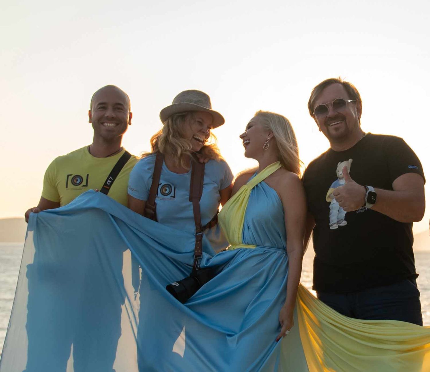 Kateryna Buzhynska Mykhailo Hrytskan Olga Kysliuk Rafael Barria Trujillo FLying dress