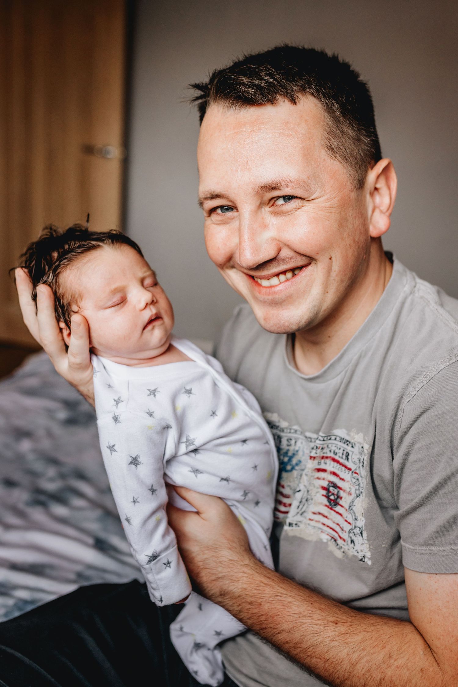 in-home newborn photography Newcastle upon Tyne by Ella DM Photographer