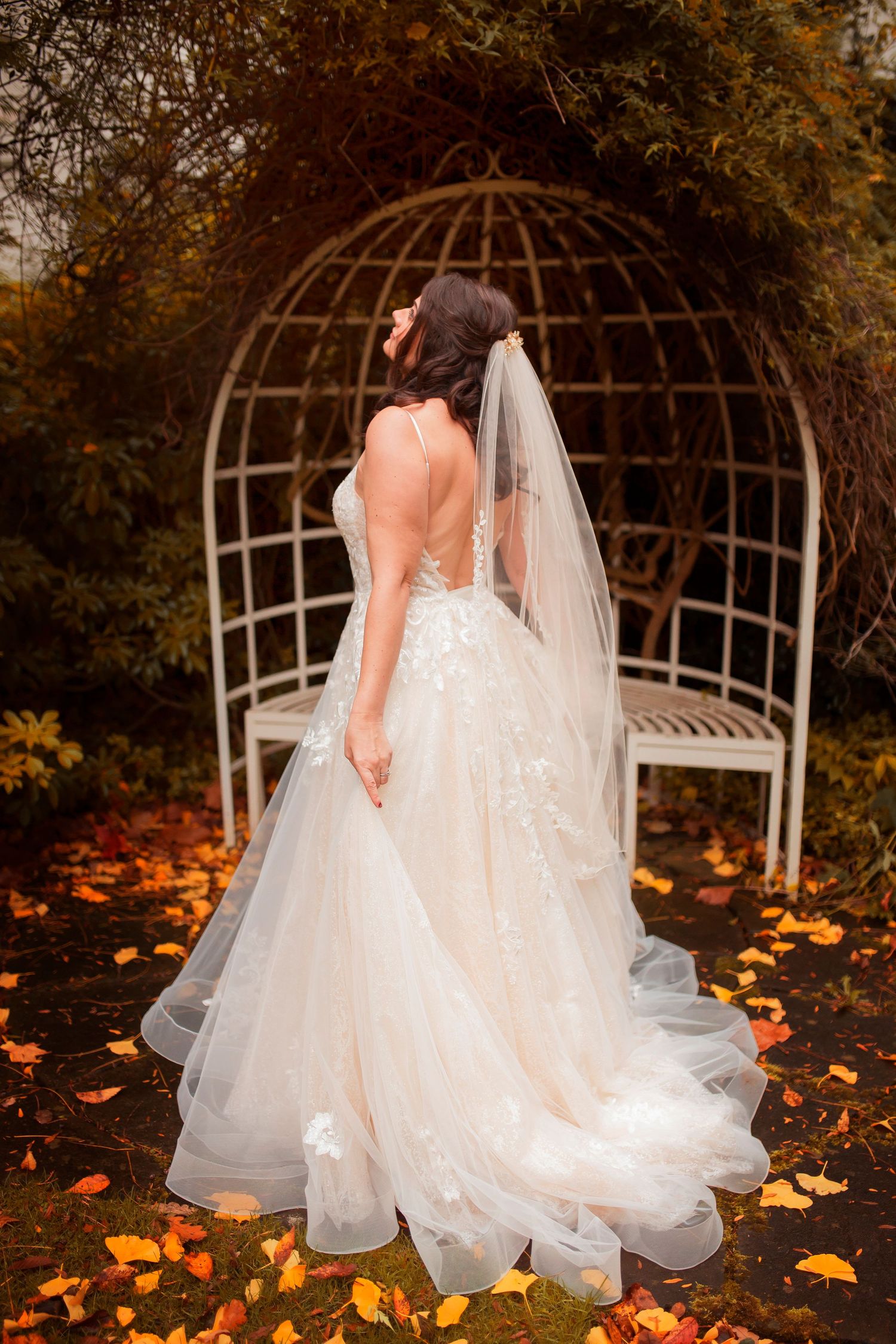 Bridal portrait dress from Paris Bridal Widnes