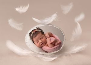professional newborn photographer Birmingham baby portrait