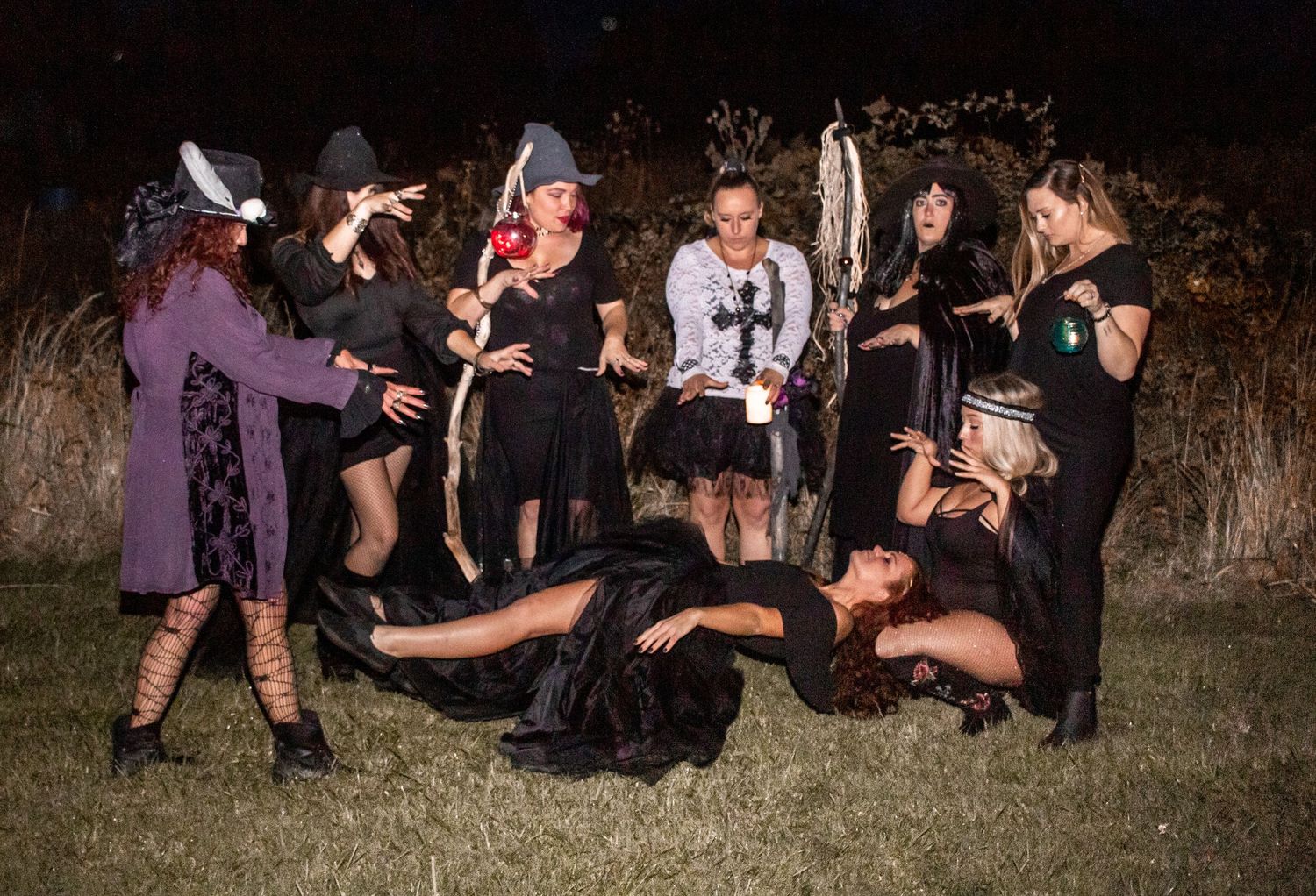 Creative Halloween photography Ithaca, NY