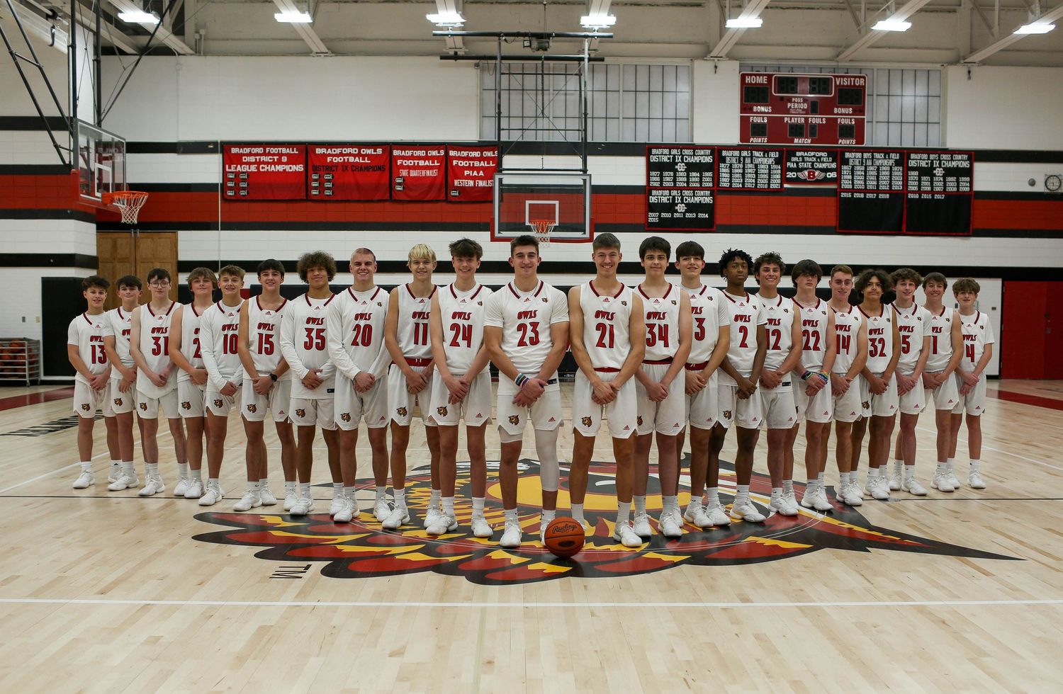 Bradford Boys Basketball, bradford owls, bradford area high school, sports photography