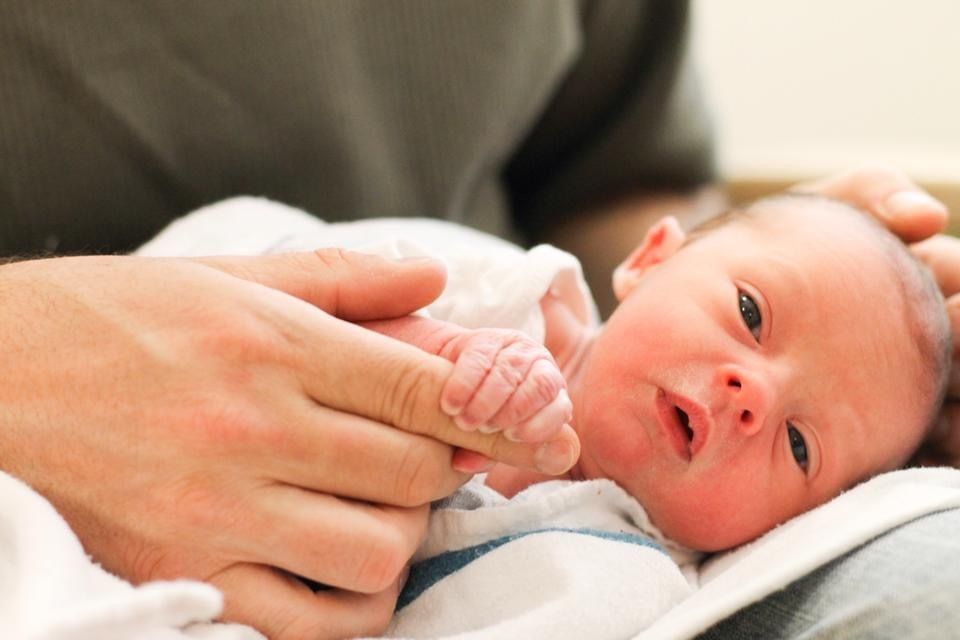 Baby Girl - Newborn Photo Session - Hospital