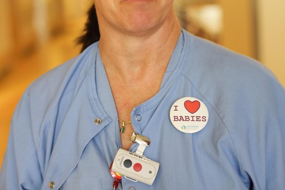 Baby Nurse - Newborn Photo Session - Hospital