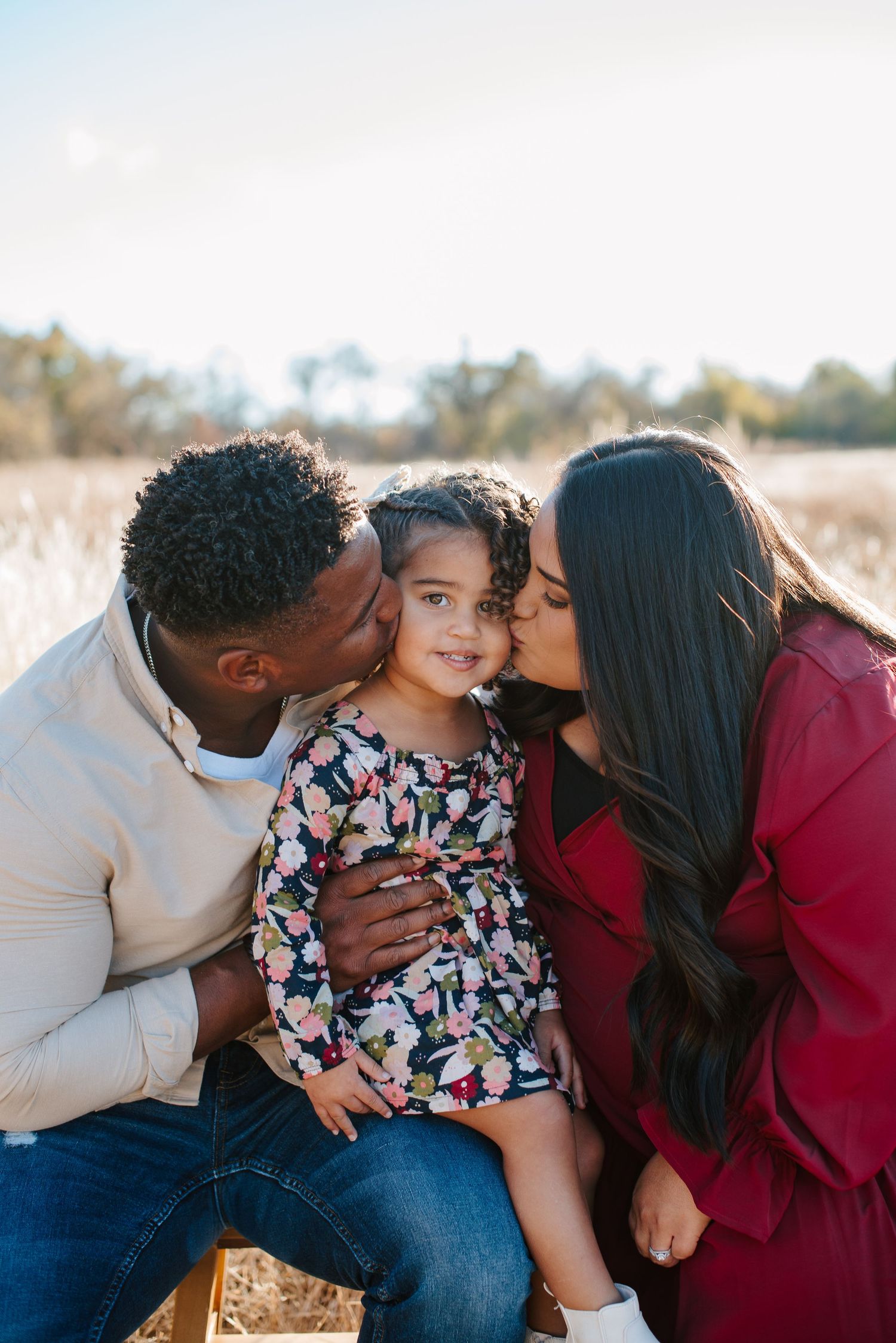 Wichita Kansas family photographer - family pictures with toddler at Martin Nature Park in Oklahoma City