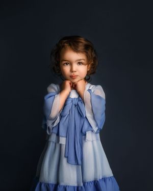 beautiful child portrait in Newcastle upon tyne by Ella DM Photographer