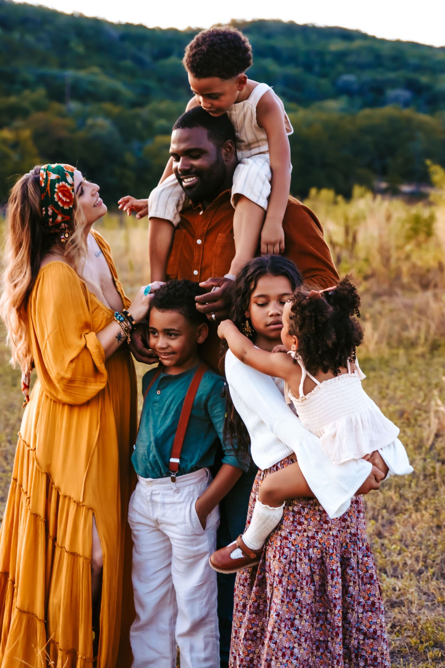 - family photography session.