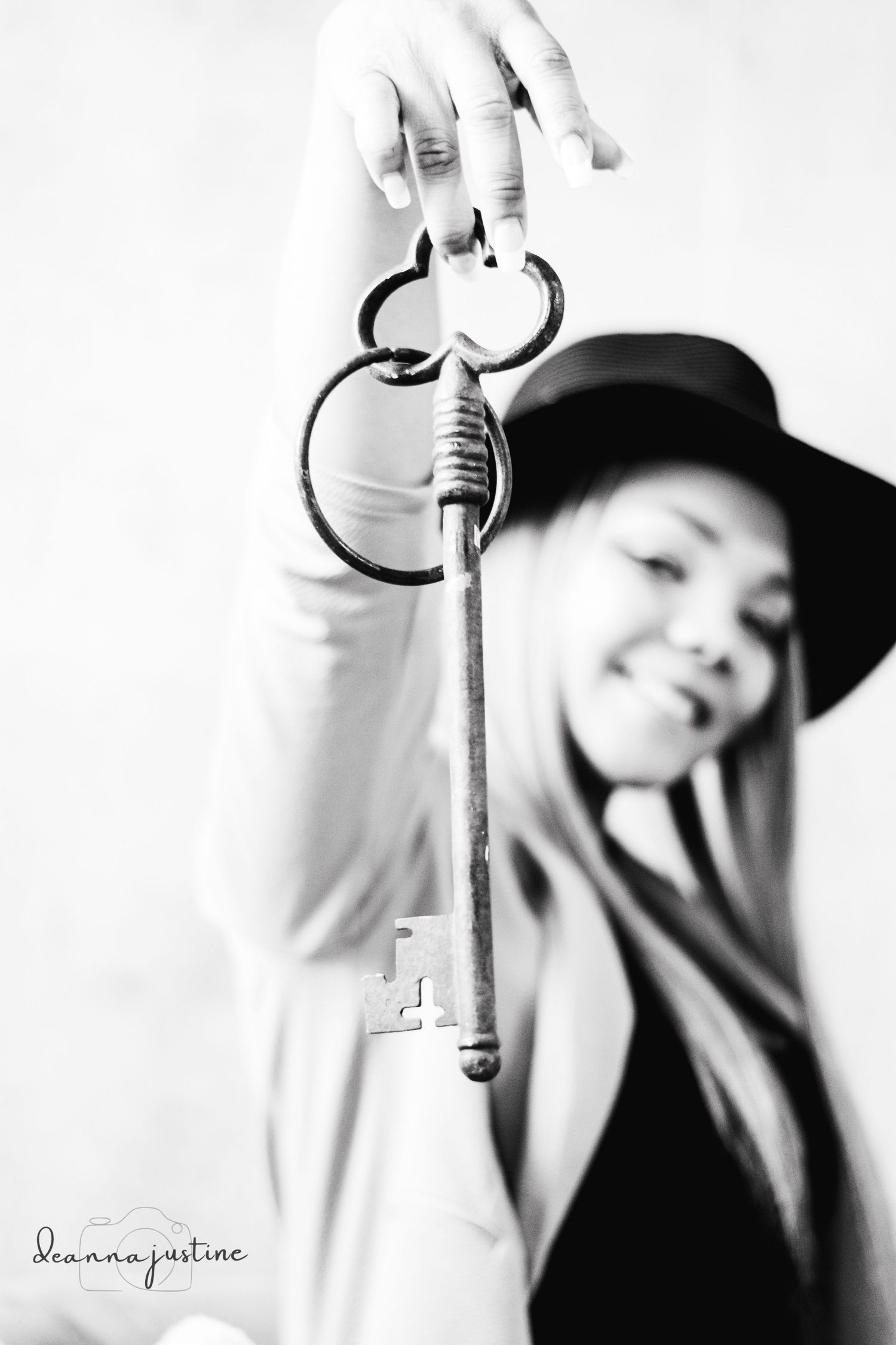 Artistic image of a real estate agent during her branding session in a local studio.