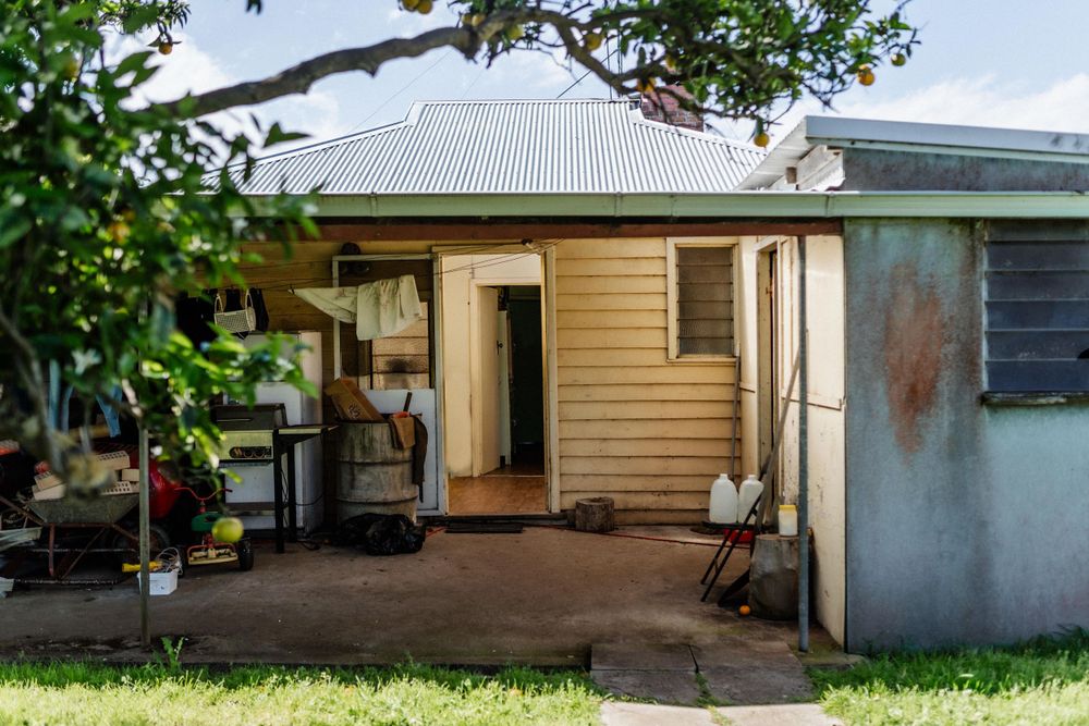 An old weatherboard country house