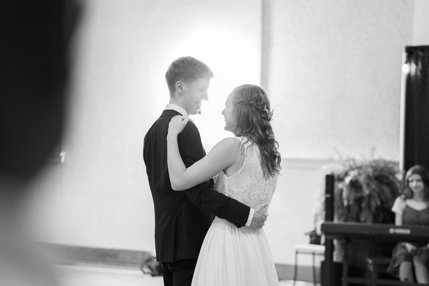 Groom and Bride first dance