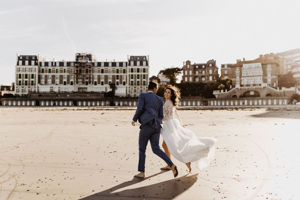 Photographe mariage civil Dinard