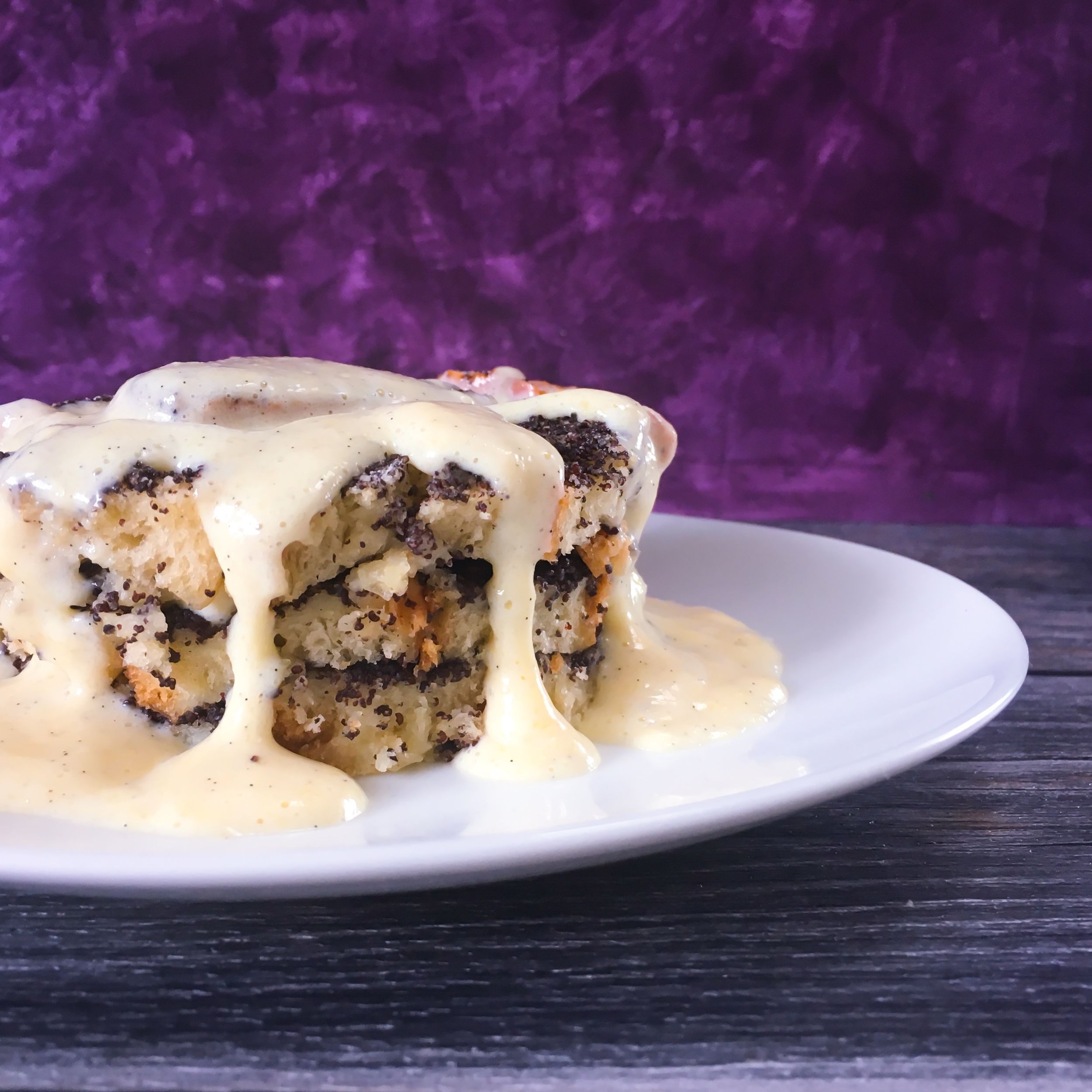 Mákos Guba Poppy Seed Bread Pudding Three Pod Studio