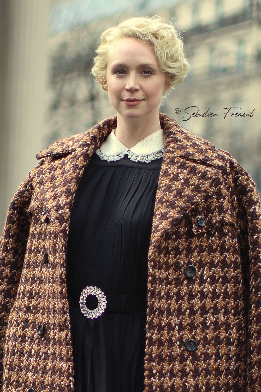 Sébastien Frémont - Celebrity Photographer - Gwendoline Christie / Miu Miu - Paris