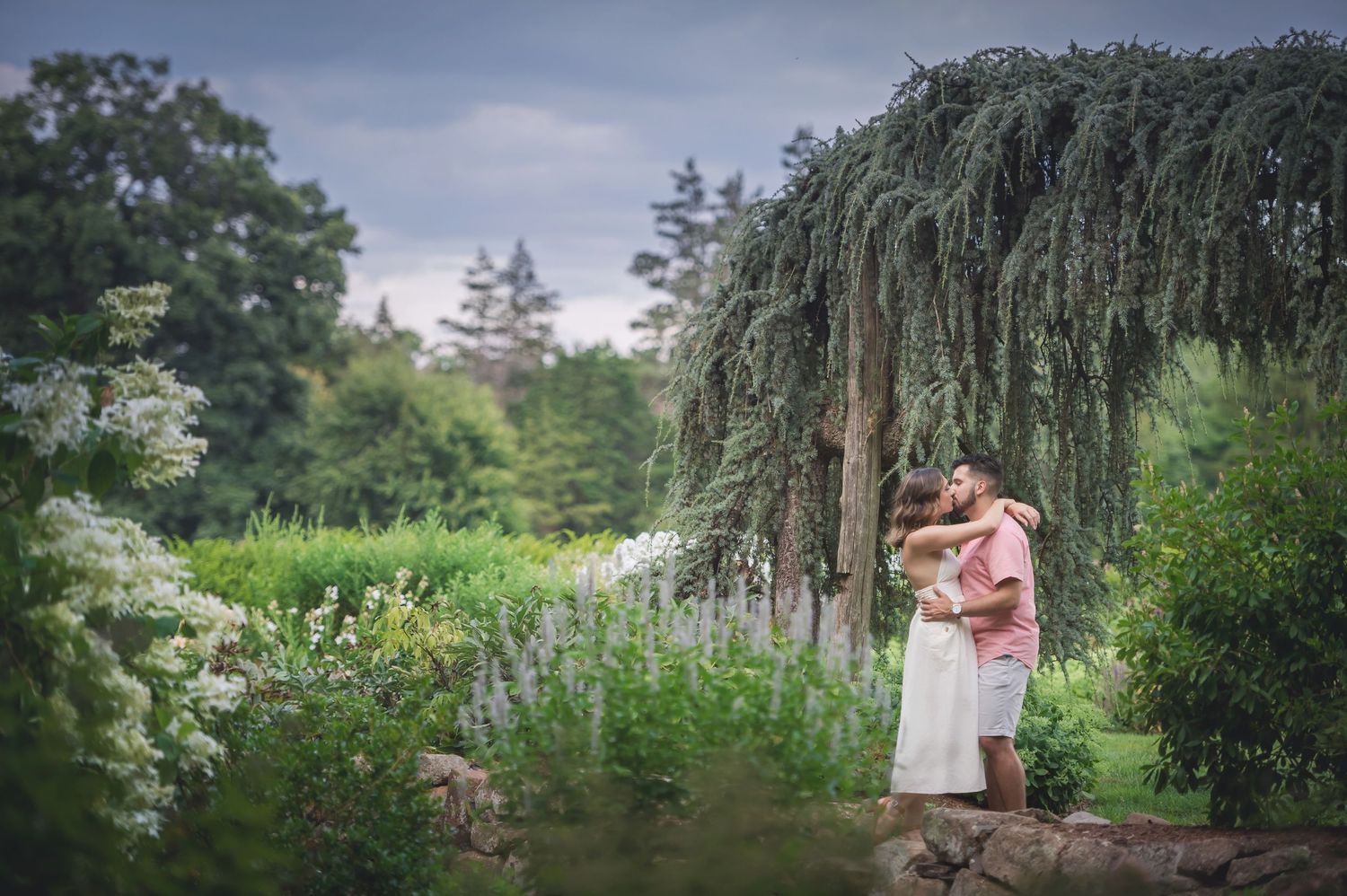 Engagement at Elizabeth Park, West Hartford, CT, Lizet Land Photography