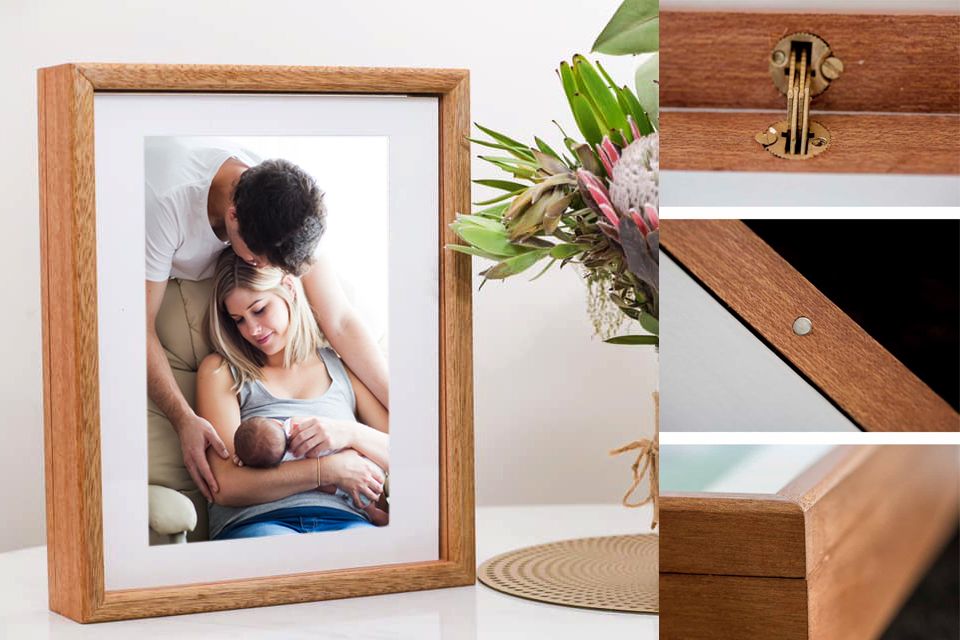 The timber Art mount - Matted photo collection that will last a lifetime.
