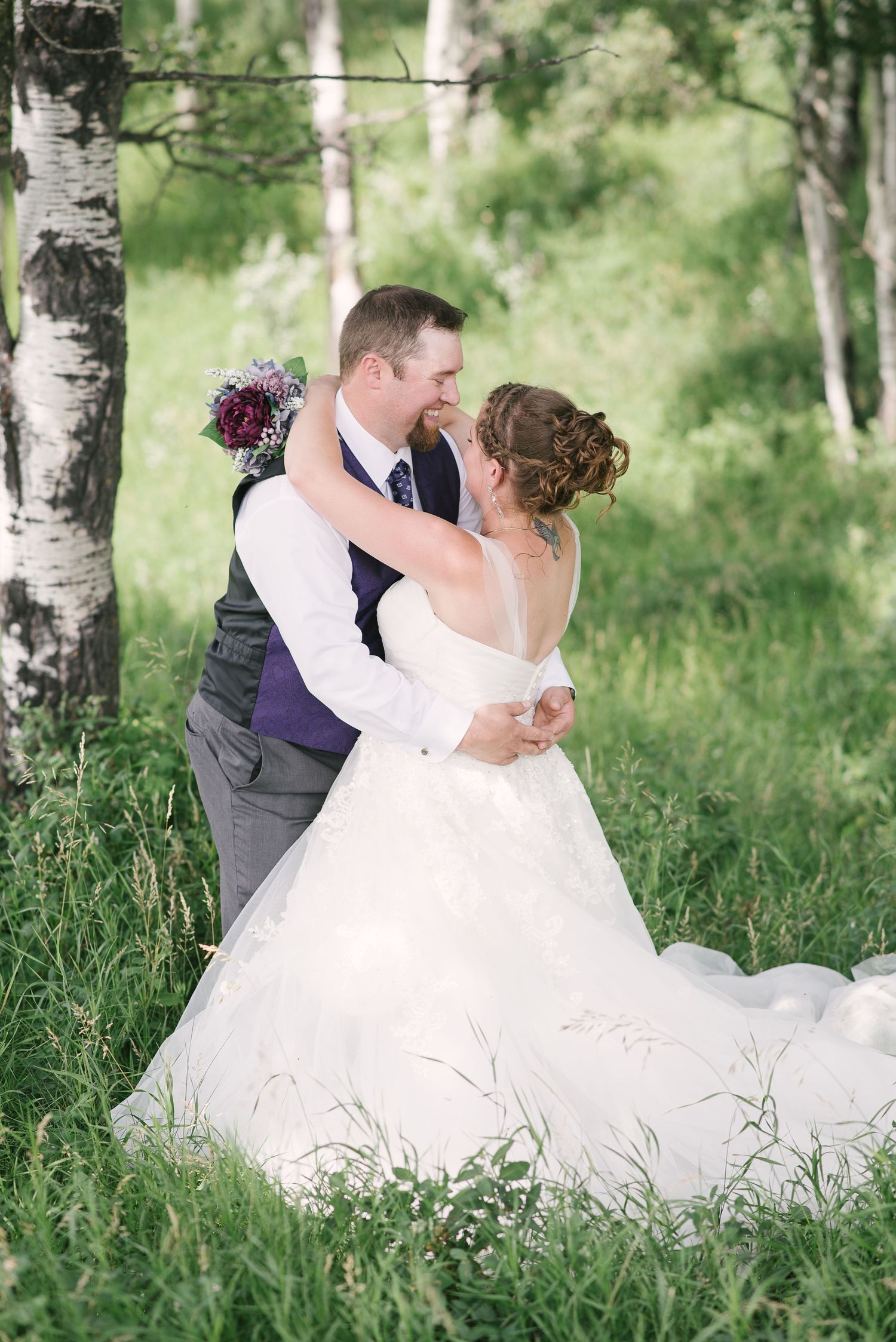 Bride and Groom Portraits, Nordegg Abraham Lake Elopement, Alberta Wedding, Rocky Mountain House, Rocky Mountain Bride