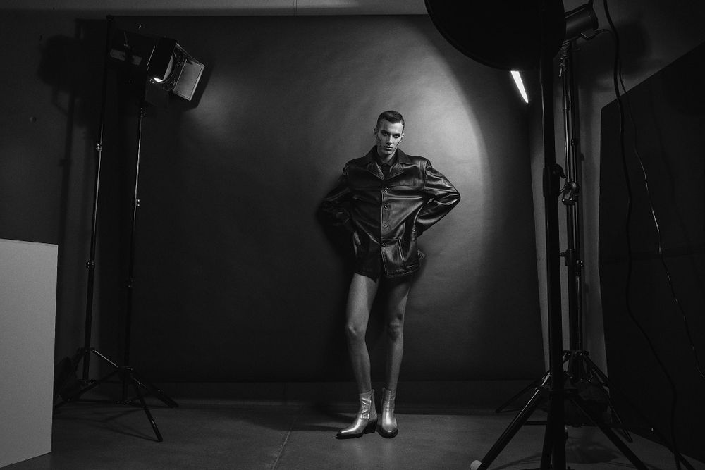 Edgy Male Fashion Photoshoot by Dominik Zky Photography